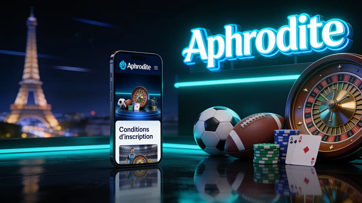 aphrodite casino en France — Conditions d’inscription